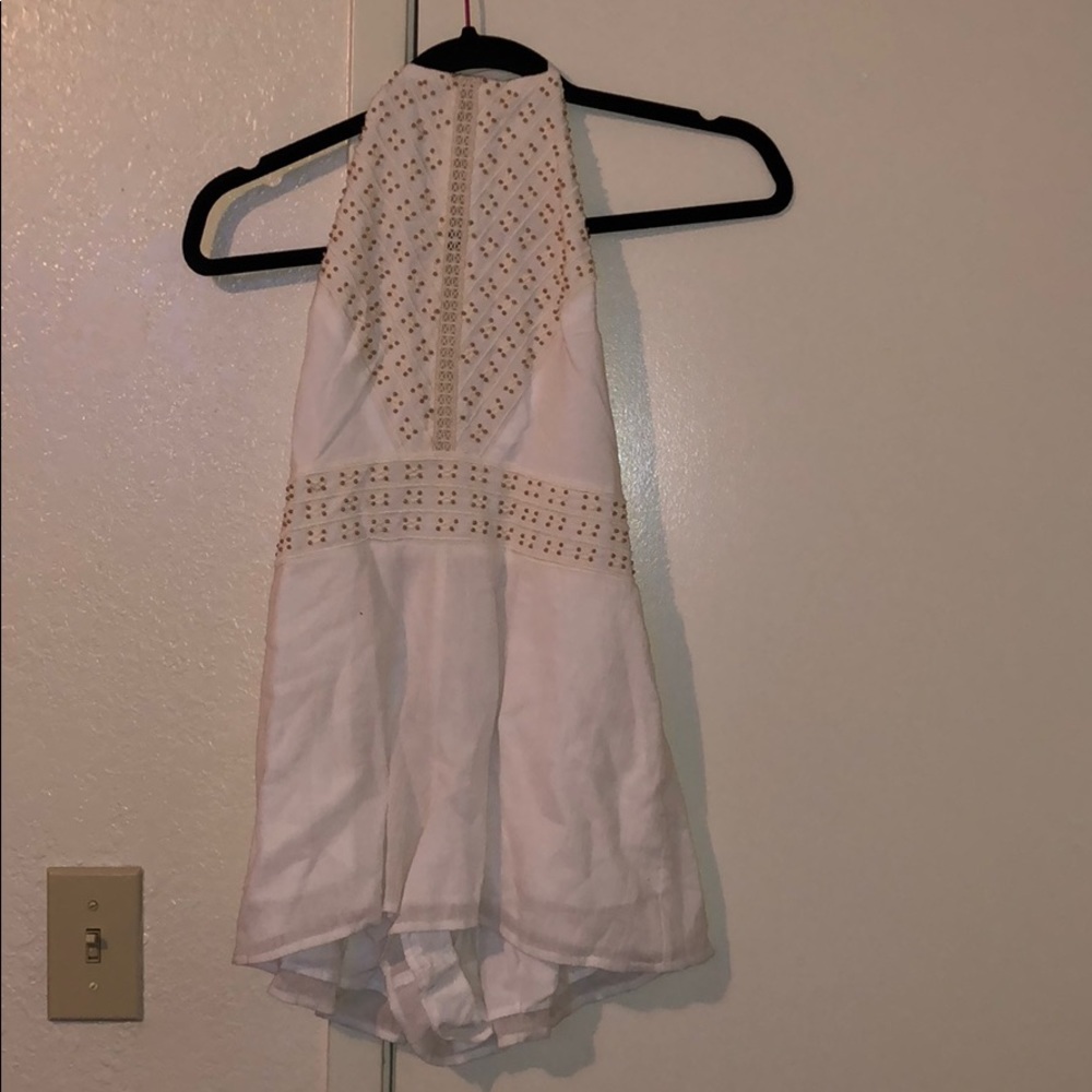 White L space romper